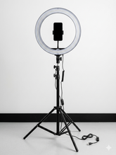 FLOOR LAMP LED MFSL30W BLACK WITH LEG DIMMABLE 300MM