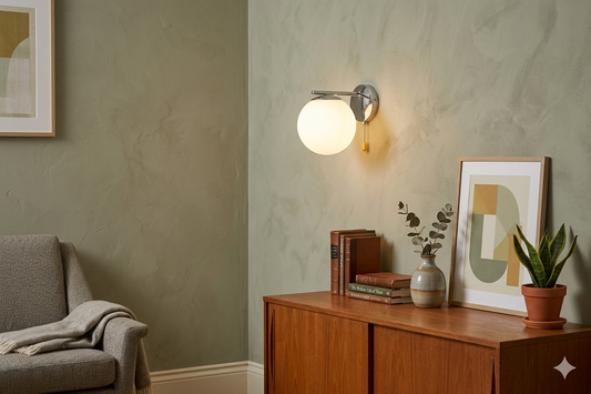 Wall Lamp 52047 1xE27 CHROME (TEKAVIZE)
