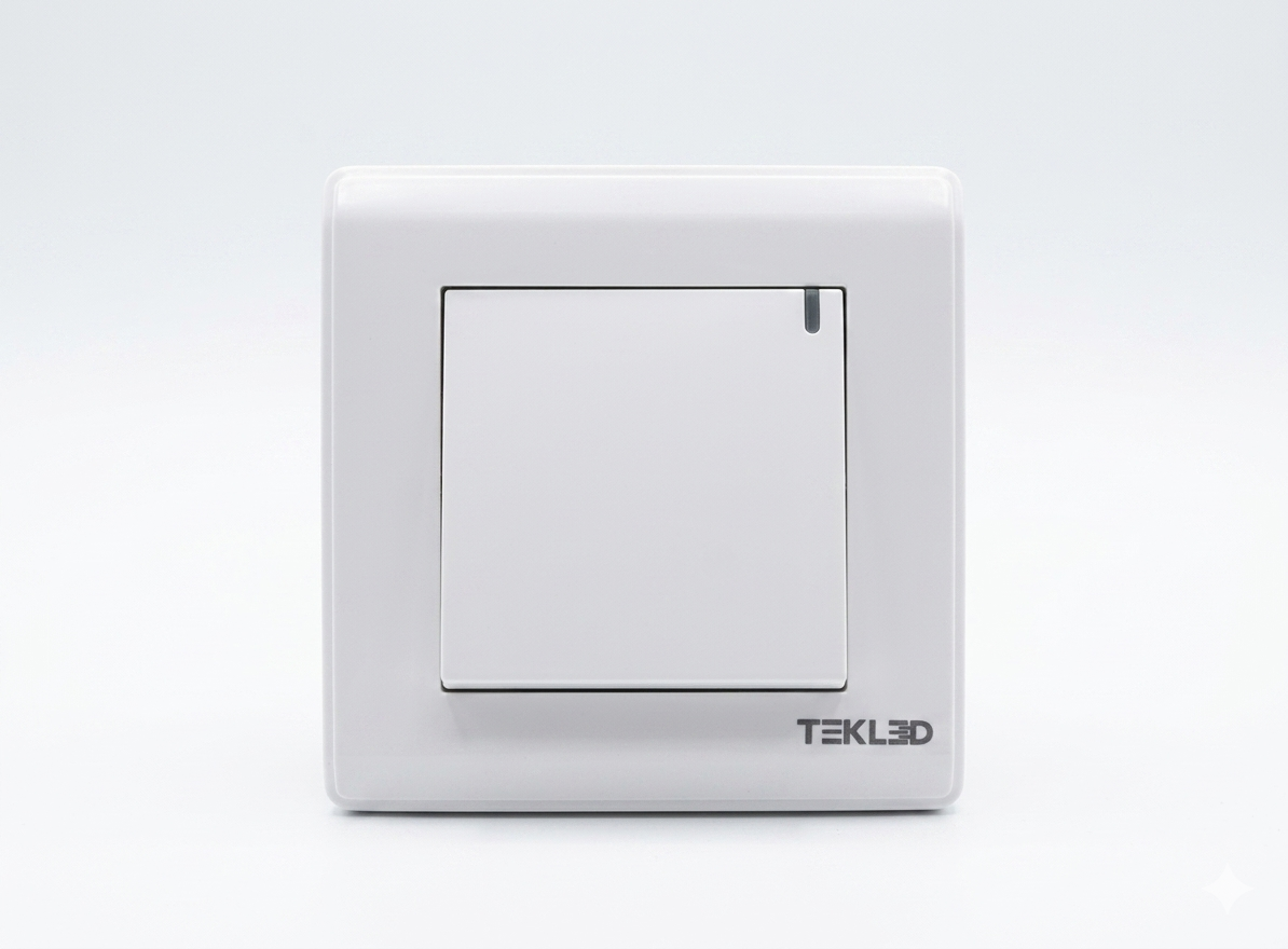 PRIME WHITE 1 GANG 2 WAY SWITCH (TEKLED)