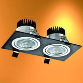 LED Downlight TEKLED LED OC004B 2х10W 3000K BLACK -165-153372--165-153372
