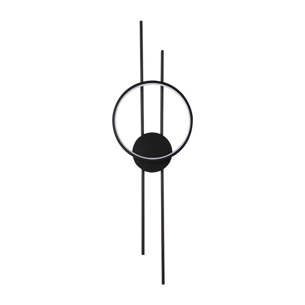 LED Wall Light TEKLED LED Wall Lamp Black 9W 3CCT (TEKLED) -151-19304--151-19304