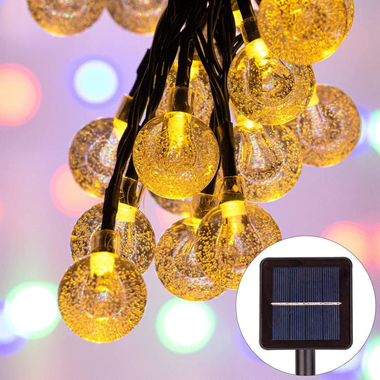 Lyra Solar Globe LED String Light