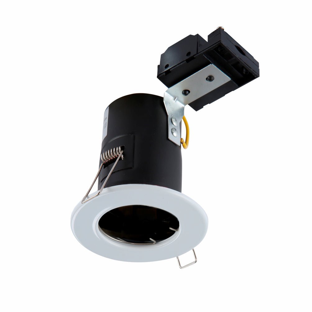 Fixed Pressed Steel Fire Rated Downlight IP20 GU10 Fitting