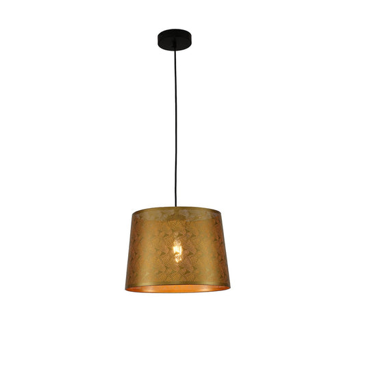 Light Effects Classic Shade Metal Frustum Pendant Ceiling Light E27