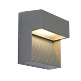 Main image of LED Diecast Aluminium Stair and Wall Light 5W Warm White 3000K IP54 Grey | TEKLED 182-03344 on version
