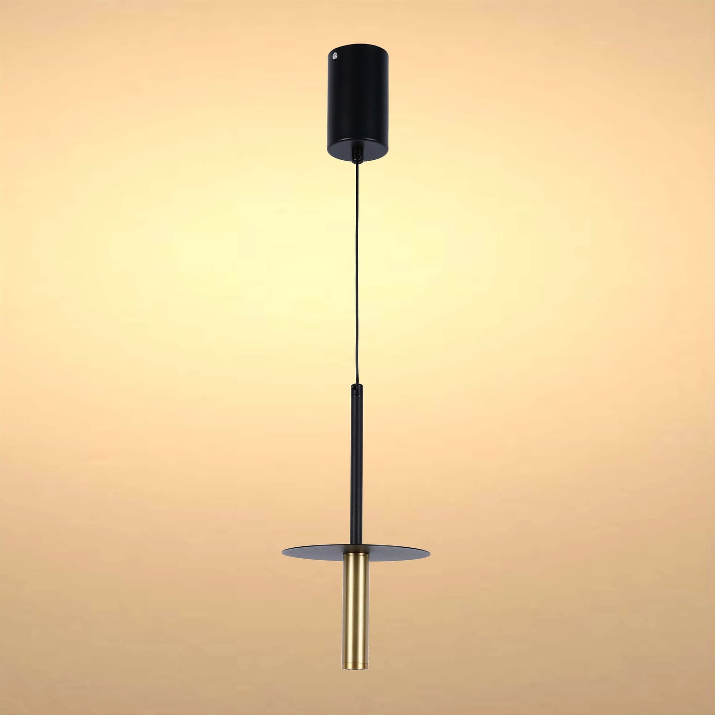 Minimalist Trumpet Pendant Light - 7W LED, 4000K Cool White, IP20