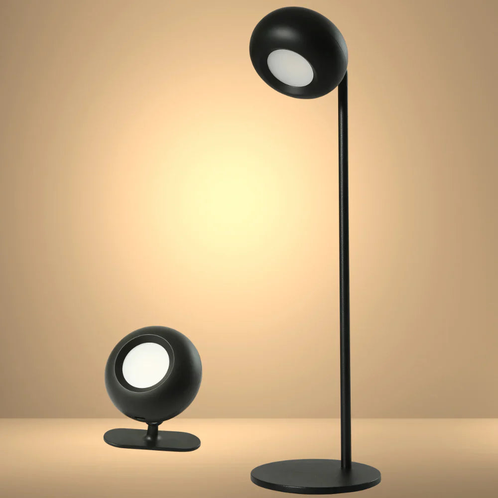 Modern Minimalist Bedside Detachable LED Desk Lamp Rechargeable Portable White TEKLED
