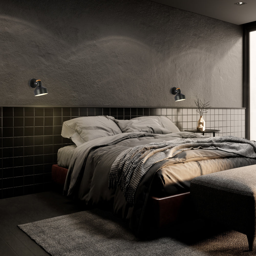 Nordic Wood Accent Wall Light