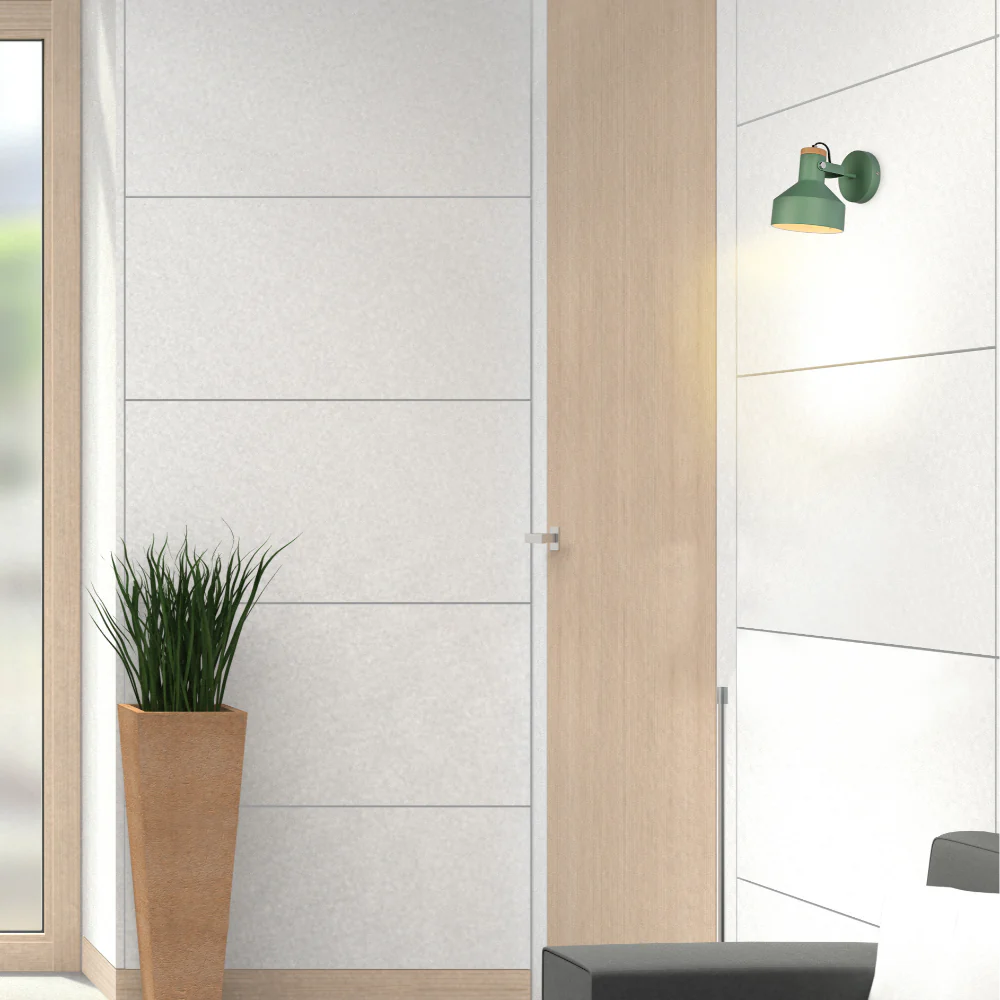 Nordic Wood Accent Wall Light