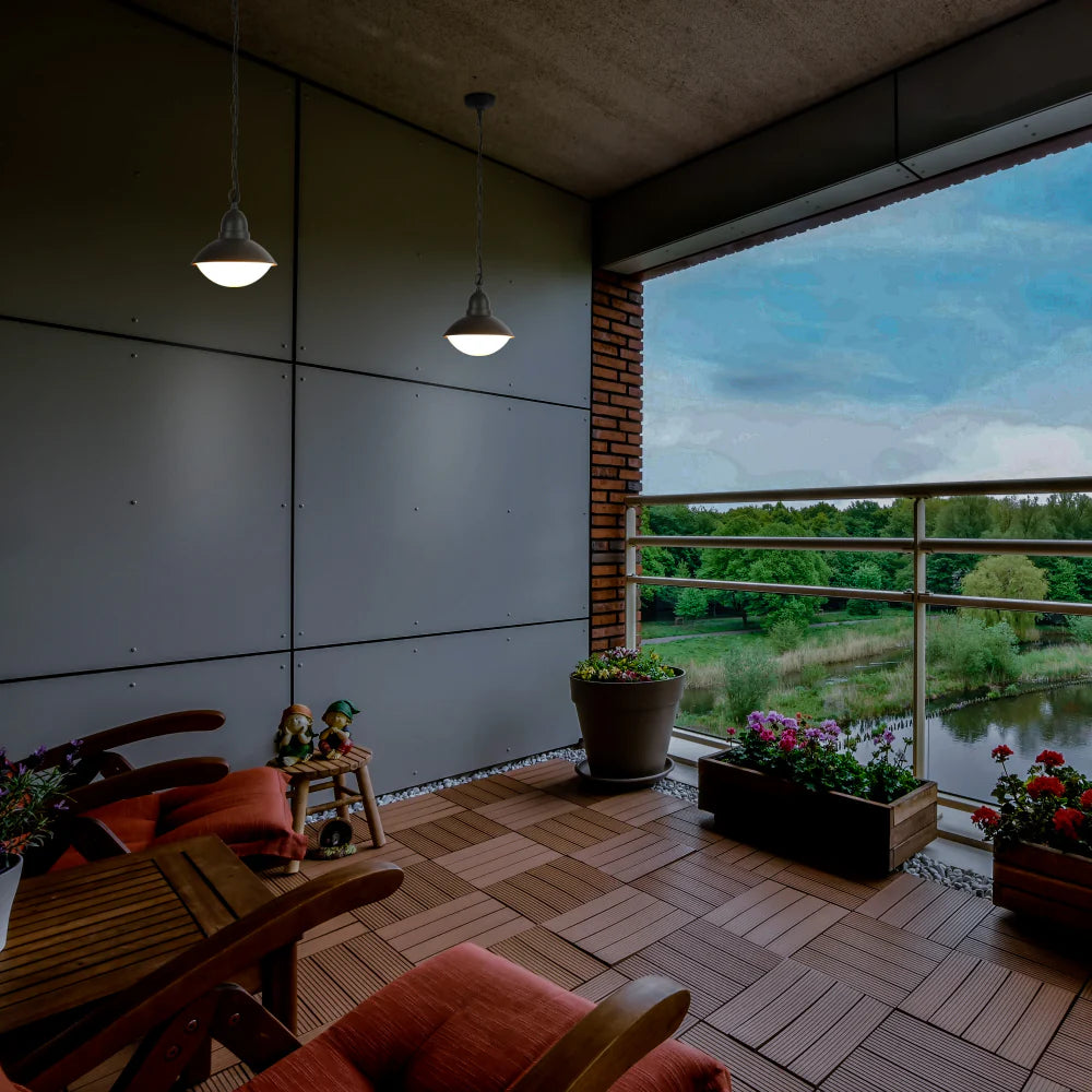 Norman Outdoor Pendant Lamp E27 Dark Grey