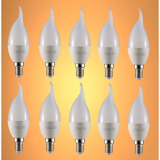 Pisces LED Candle Bulb C37 Tail E14 Small Edison Screw 6W