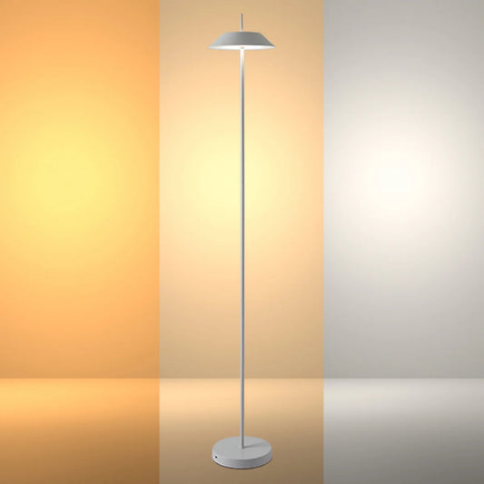 Portable LED Floor Lamp with Dimmable CCT - Sleek Design 131cm