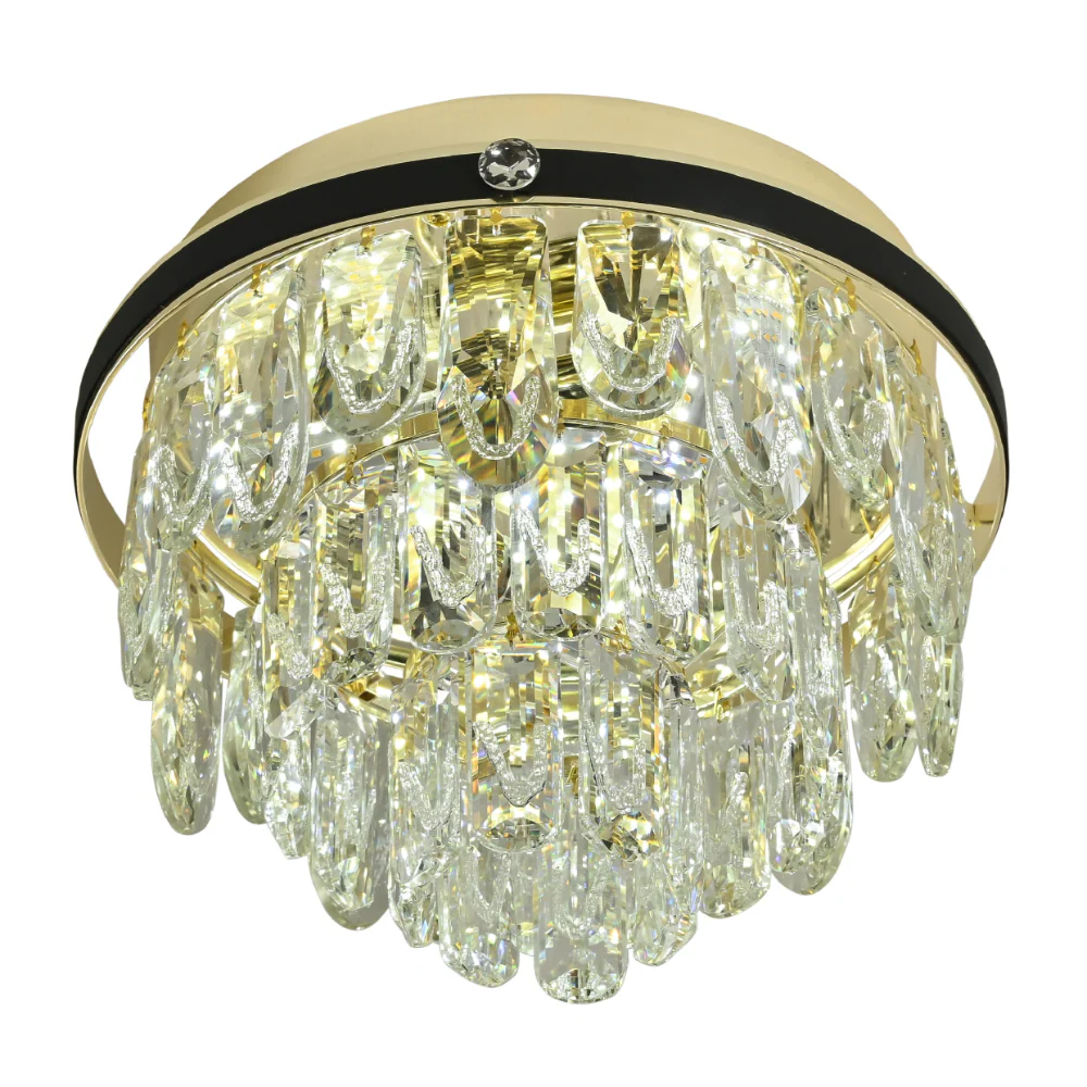 Tiered Flush Chandelier Ceiling Light