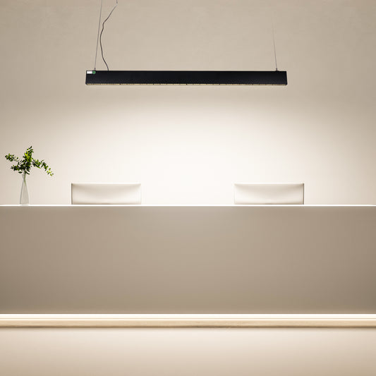 Pendant LED EPSILON 42W 4000K BLACK 114cm(TEK)