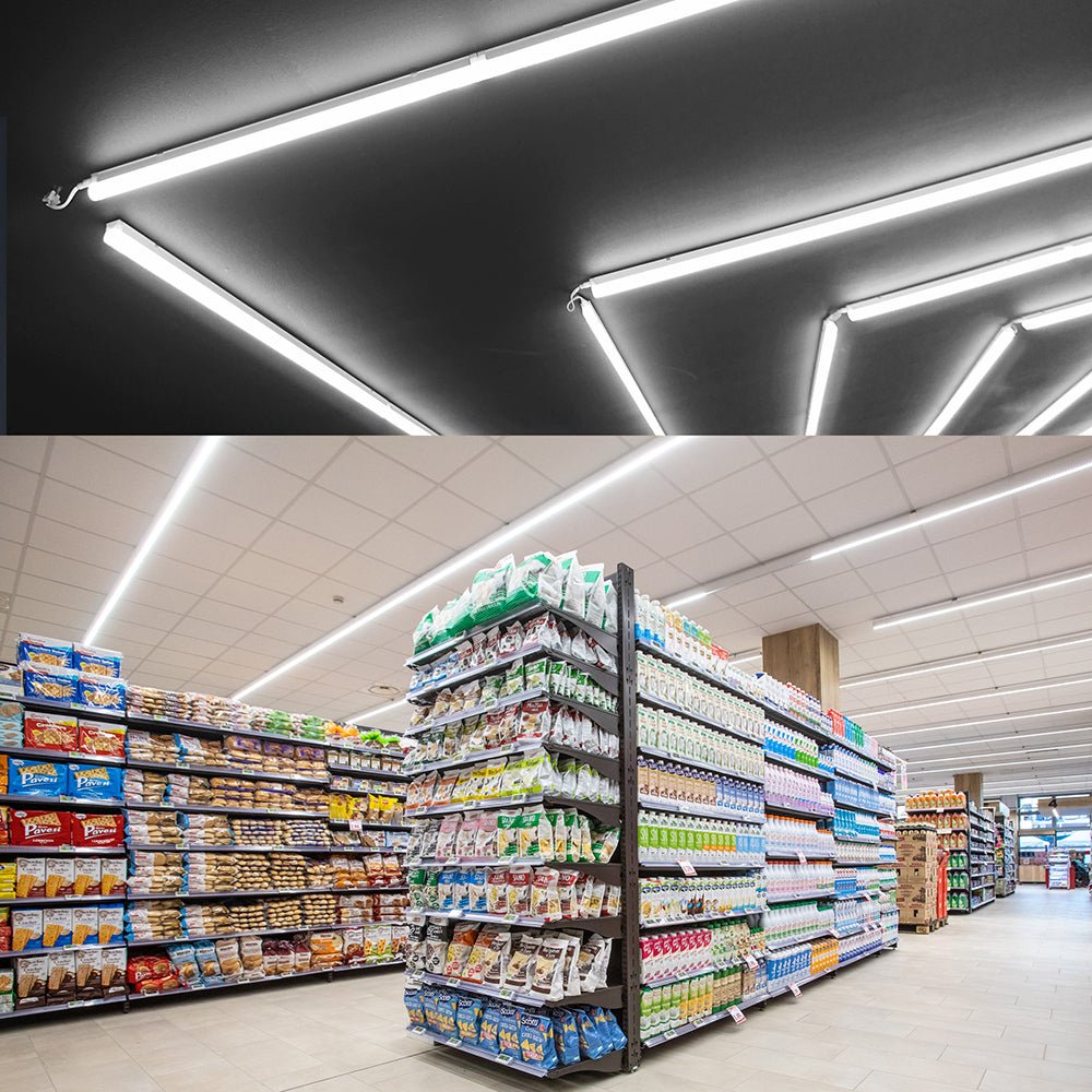 LED T5 14W 872MM 4000K with switch IP20 UK (TT)