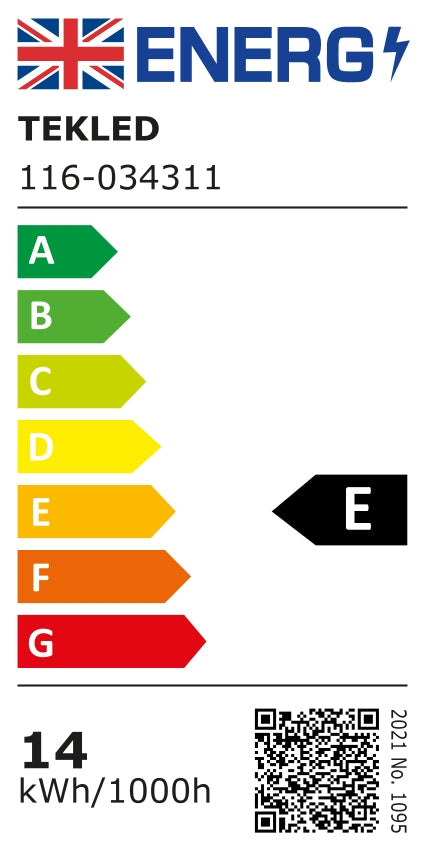 LED T5 14W 872MM 4000K with switch IP20 UK (TT)