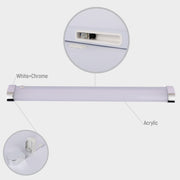 LED Mirror Bathroom Vanity Room Light 60cm 15W 4000K White+Chrome