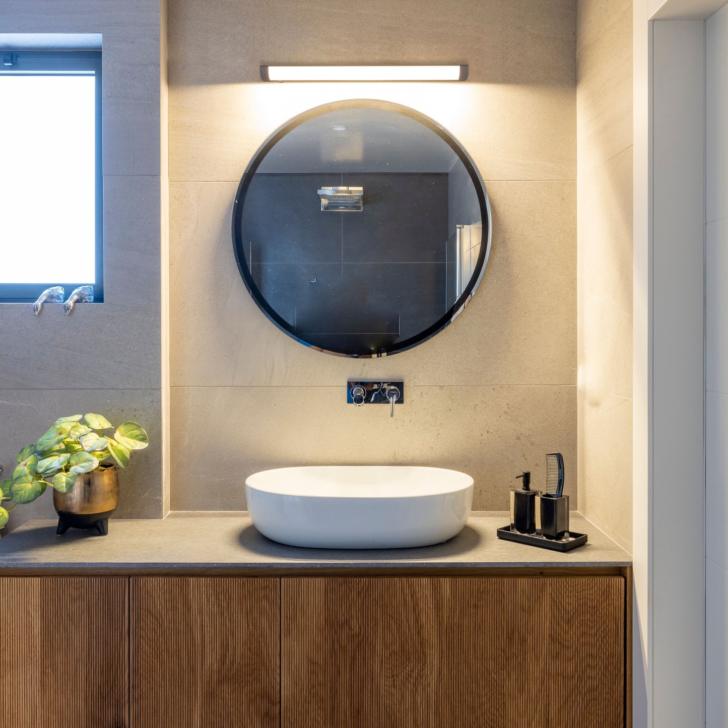 LED Mirror Bathroom Sanity Room Light 60cm 15W 4000K White