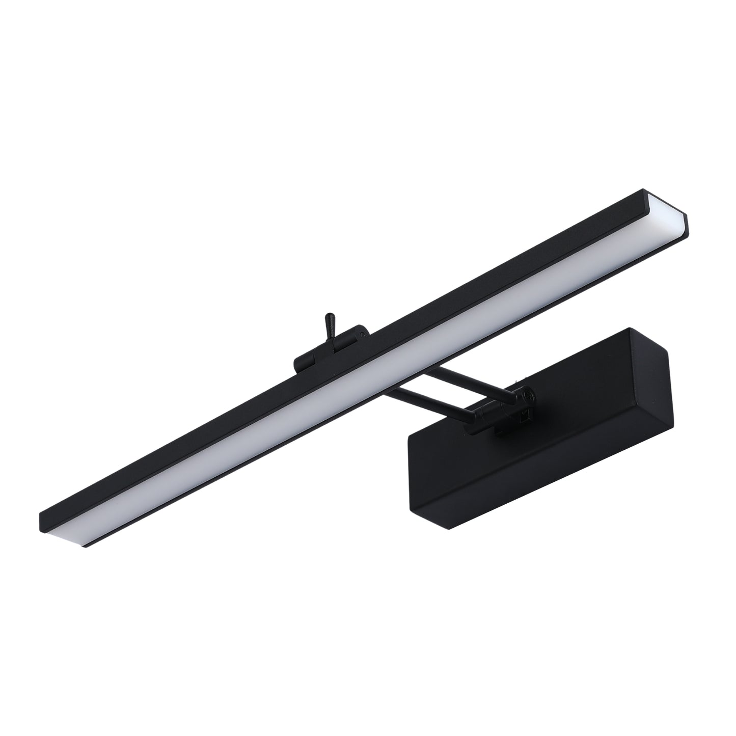 LED Mirror Bathroom Vanity Room Light 40cm 9W Black 4000K (TEKLED)