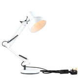 Atlas Architect Swing Arm Desk Lamp with C-Clamp E27