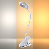 Ringo Rechargeable Clip on Reading Desk Light Dimmable and Colour Modes