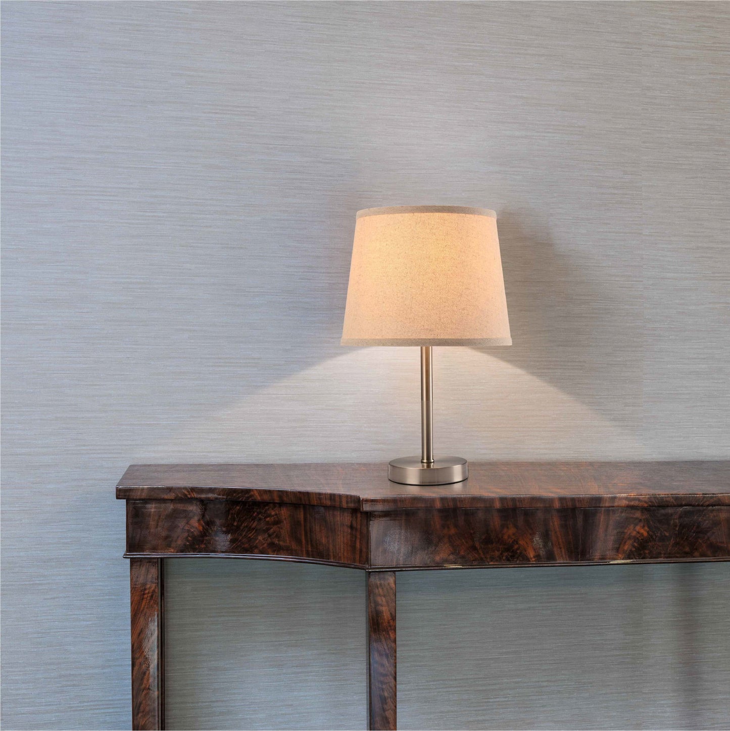 Desk lamp F018 1xE27 54cm NICKEL (TEKLED)