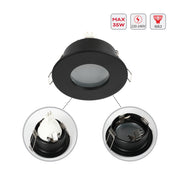 FIXED ALUMINIUM DOWNLIGHT IP65 GU5.3 (TEKLED)