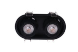 LED DOWNLIGHT 2*7W 4000K WITH HONEYCOMB (TEKLED)
