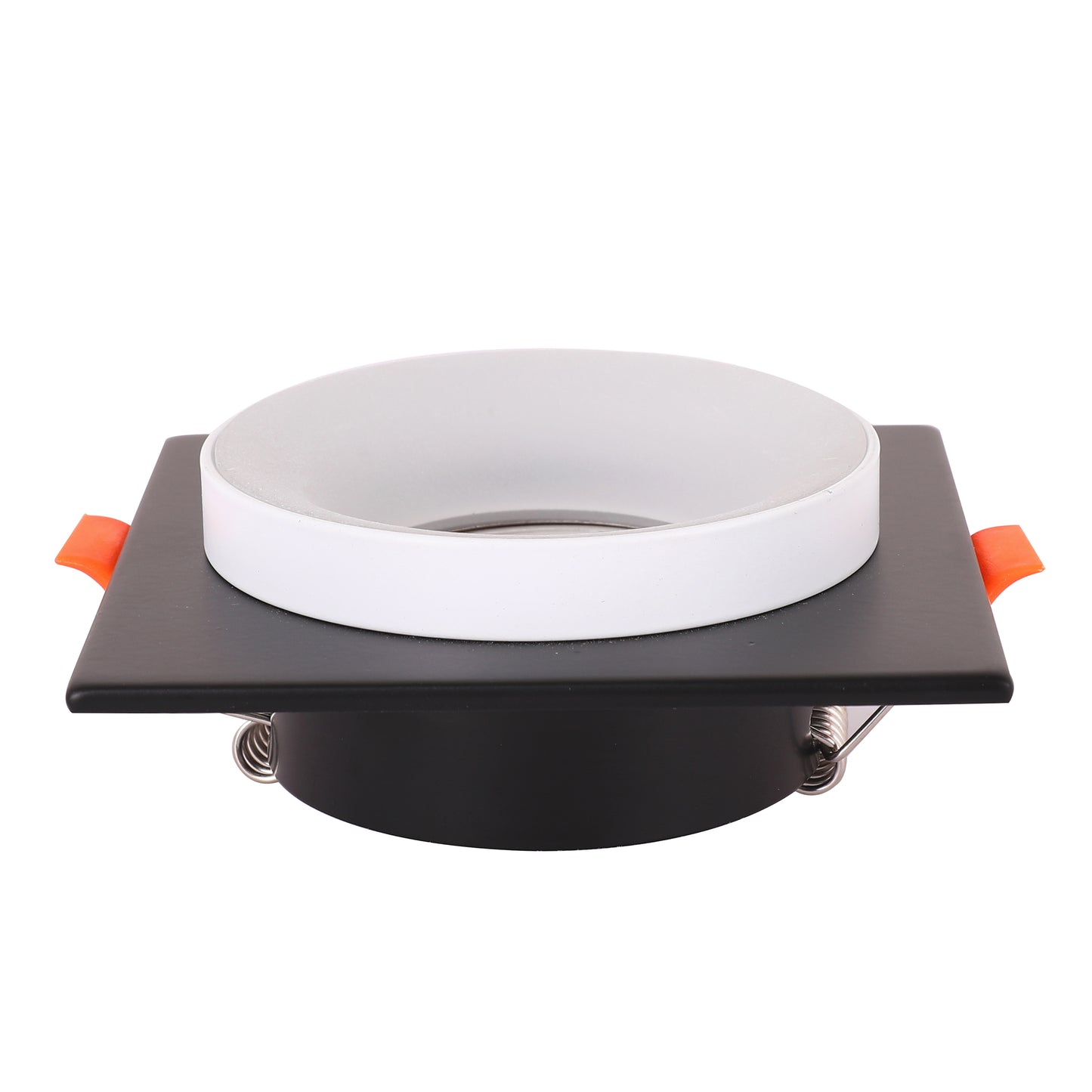 GU5.3 DOWNLIGHT SQUARE BLACK AND WHITE 1 WAY (TEKLED)