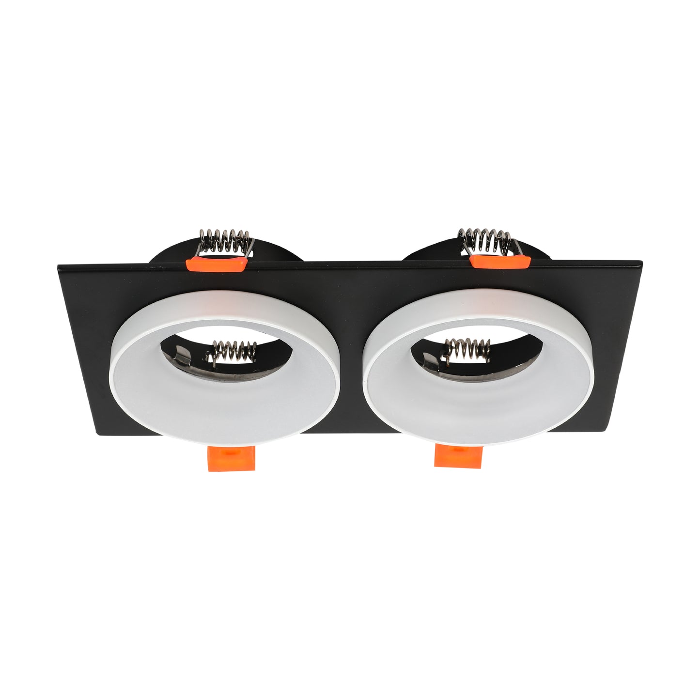 GU5.3 DOWNLIGHT SQUARE BLACK AND WHITE 2 WAY (TEKLED)