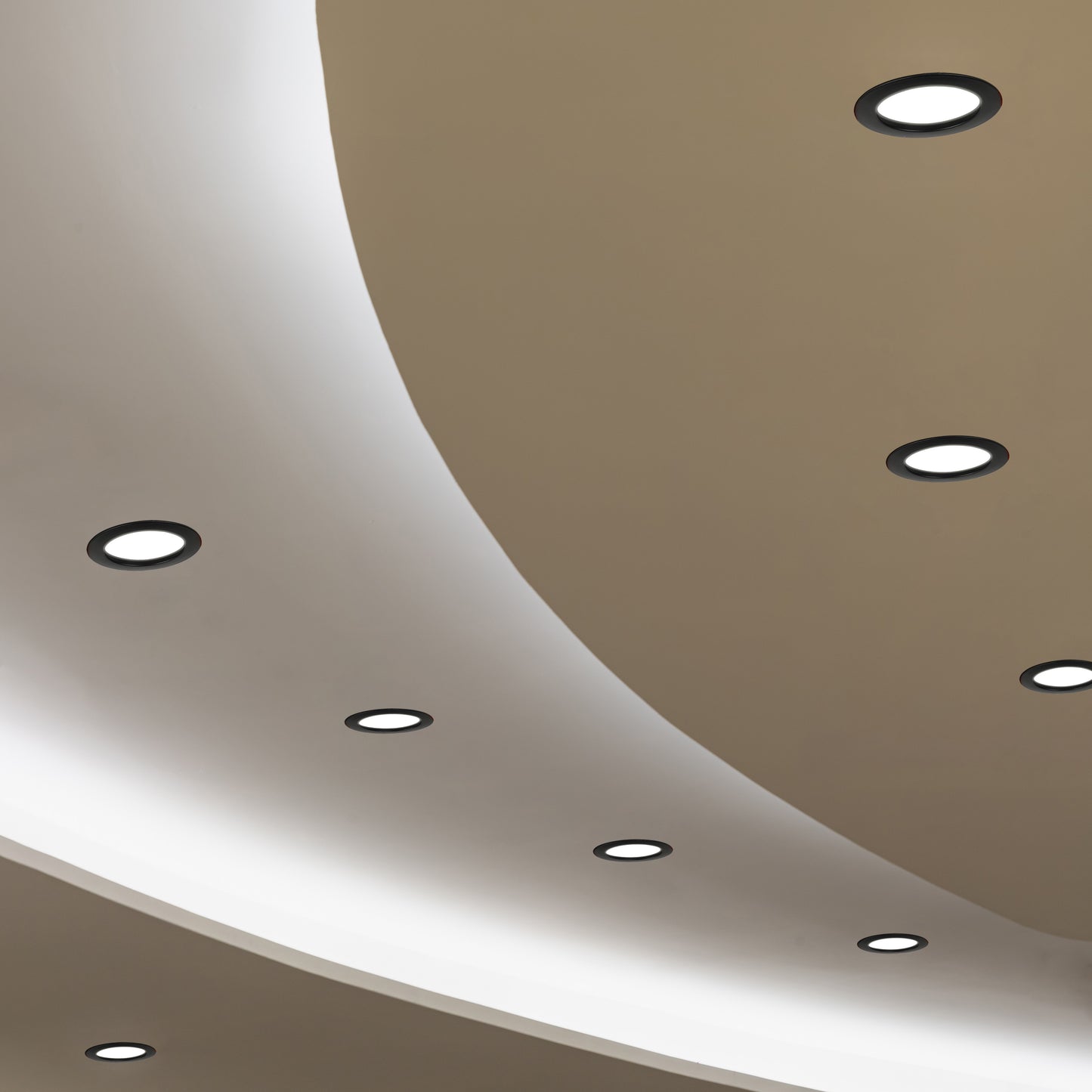FIXED ALUMINIUM DOWNLIGHT GU5.3 WHITE IP20 (TEKLED)