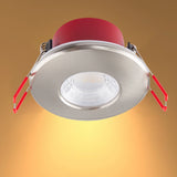 Fire Rated Waterproof IP65 Dimmable CCT Change 500 Lm Fixed Downlight Warm or Cool White