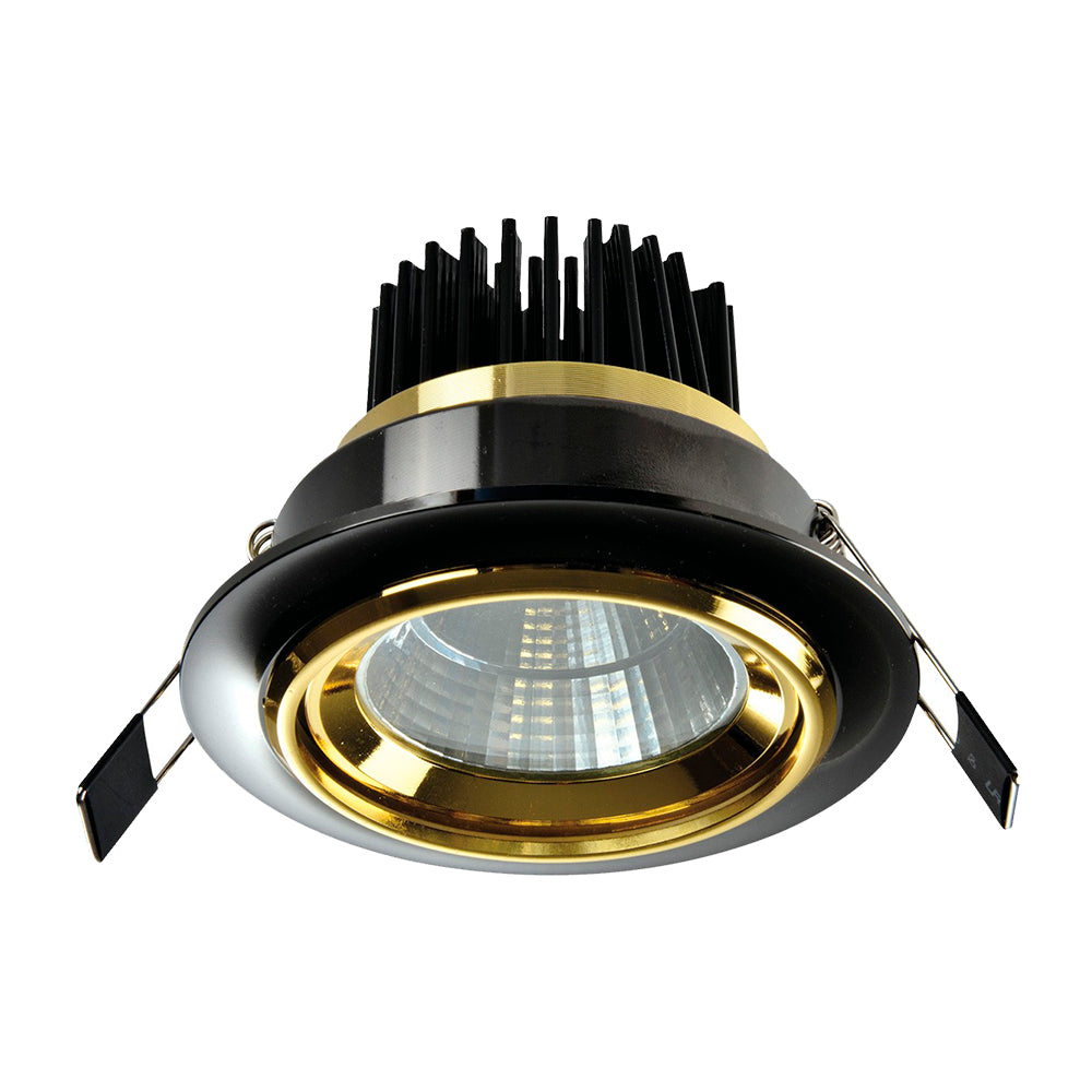 SPOT LED OC028 5W BLACK GOLD 5000K (TEKLED)