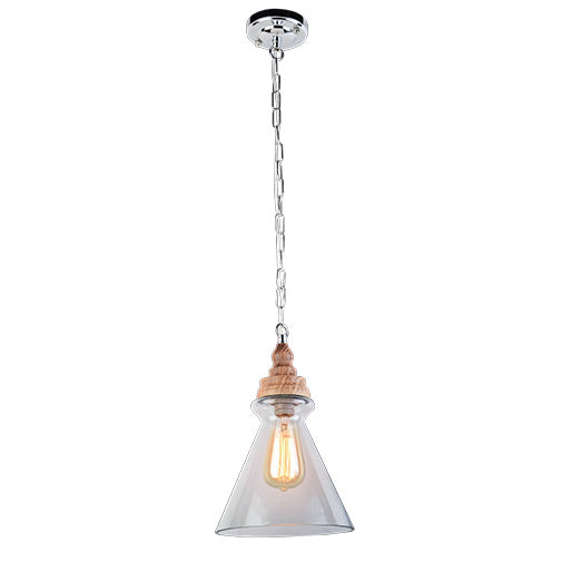 Pendant B520/1 1xE27 60W CHROME (ASYA AVIZE)