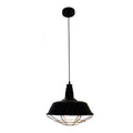 Step Industrial Caged Metal Ceiling Pendant Light E27 Fitting