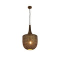 Antique Brass or Brown Gold Moroccan Style Dome Pendant Ceiling Light E27