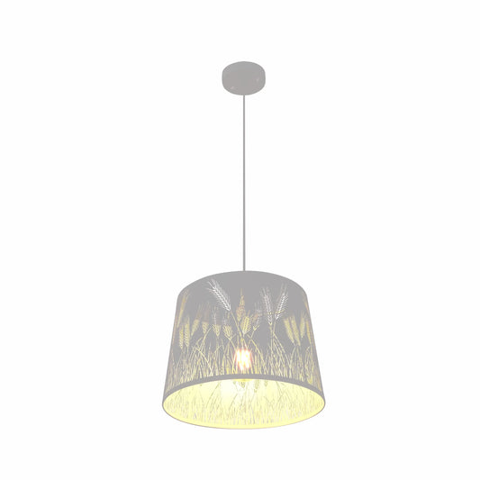 Light Effects Classic Shade Metal Frustum Pendant Ceiling Light E27