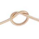 BRAIDED FABRIC LIGHTING CABLE 2X0.75MM 300V 100M/ROLL  (TEKLED)