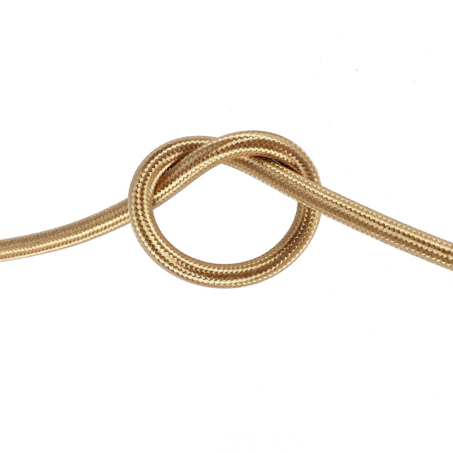 BRAIDED FABRIC LIGHTING CABLE 2X0.75MM 300V 100M/ROLL  (TEKLED)