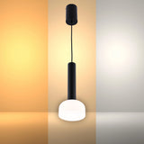 Minimalist Cylindrical LED Pendant Light - 8W, 3CCT, 340mm Length