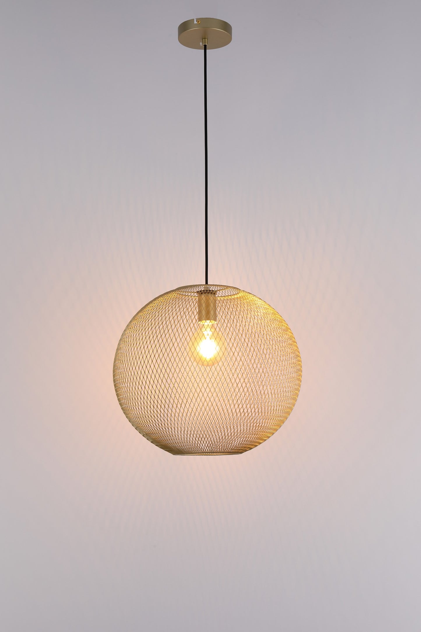 PENDANT LAMP GOLD K060 E27X1 (TEKLED)