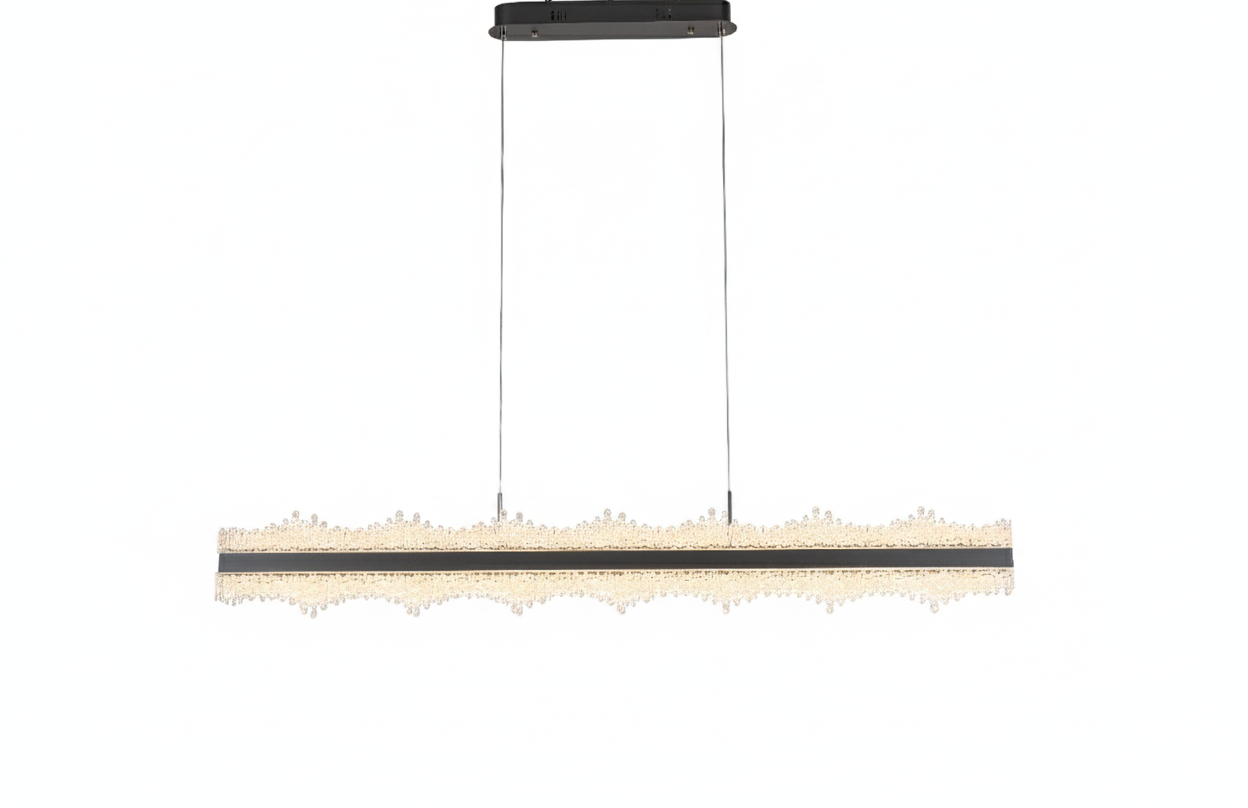 LED PENDANT LAMP GREY C029B L1200 3000K (TEKLED)