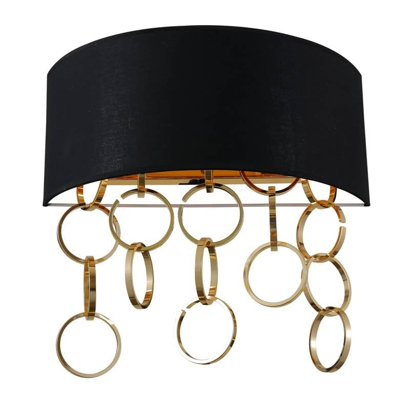 Wall Lamp MB60365-2 E14 BLACK GOLD (TEKAVIZE)