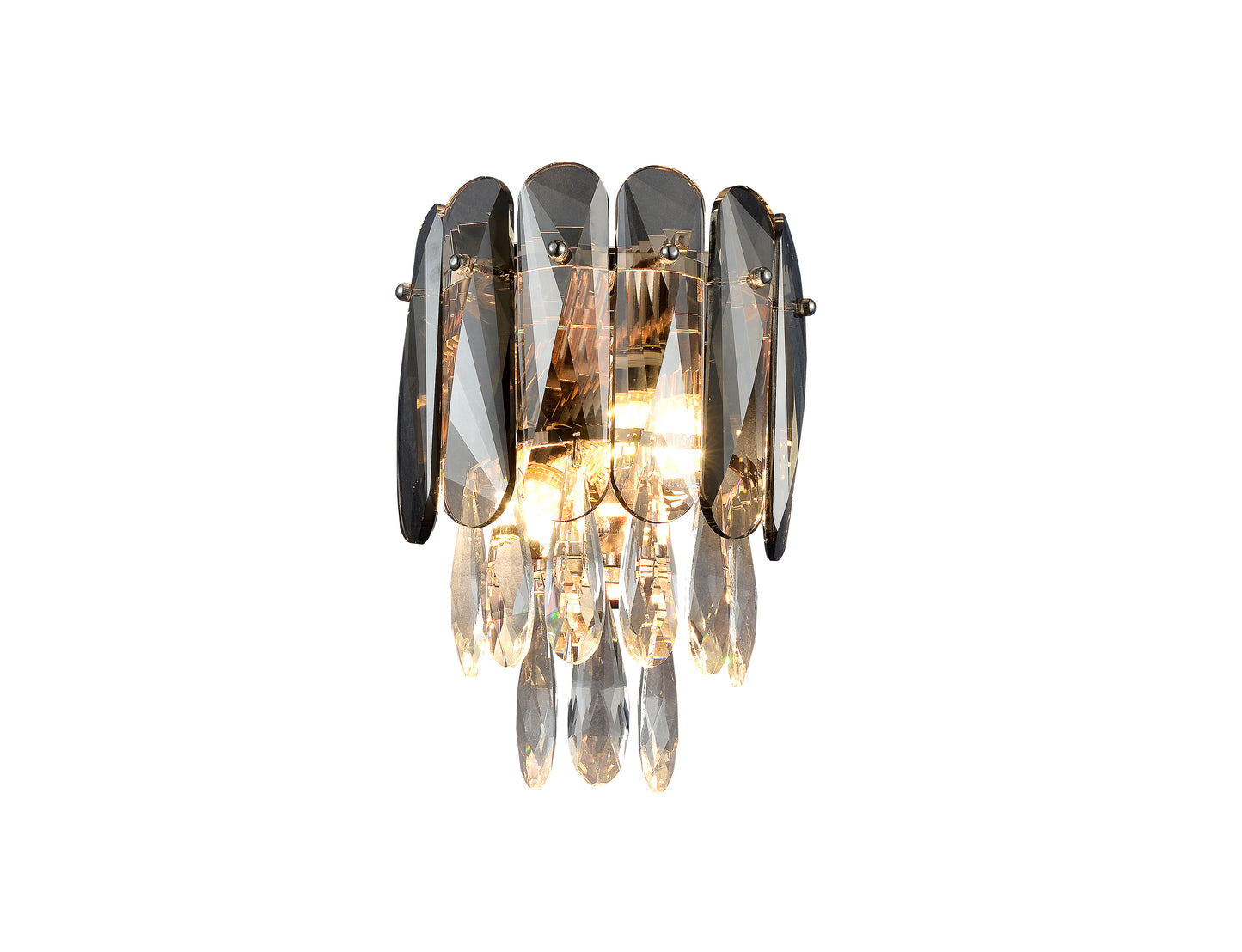 Wall Lamp SY6006-2W 3xE14 SMOKY+GOLD (TEKAVIZE)