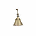 Metal Hinged Cone Wall Light E27 Fitting