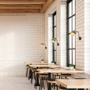 Grey Dome Shade Grey metal Body Ceiling and Wall Light E14