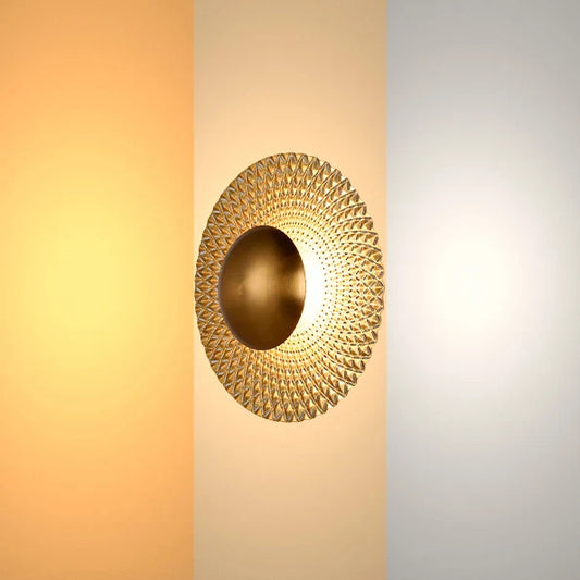 Decorative Round LED Wall Light - 5W, 3CCT, 270mm