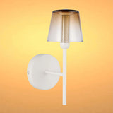 Modern Glass Wall Light - Integrated LED, 300mm Width, Ombre or Clear Shade