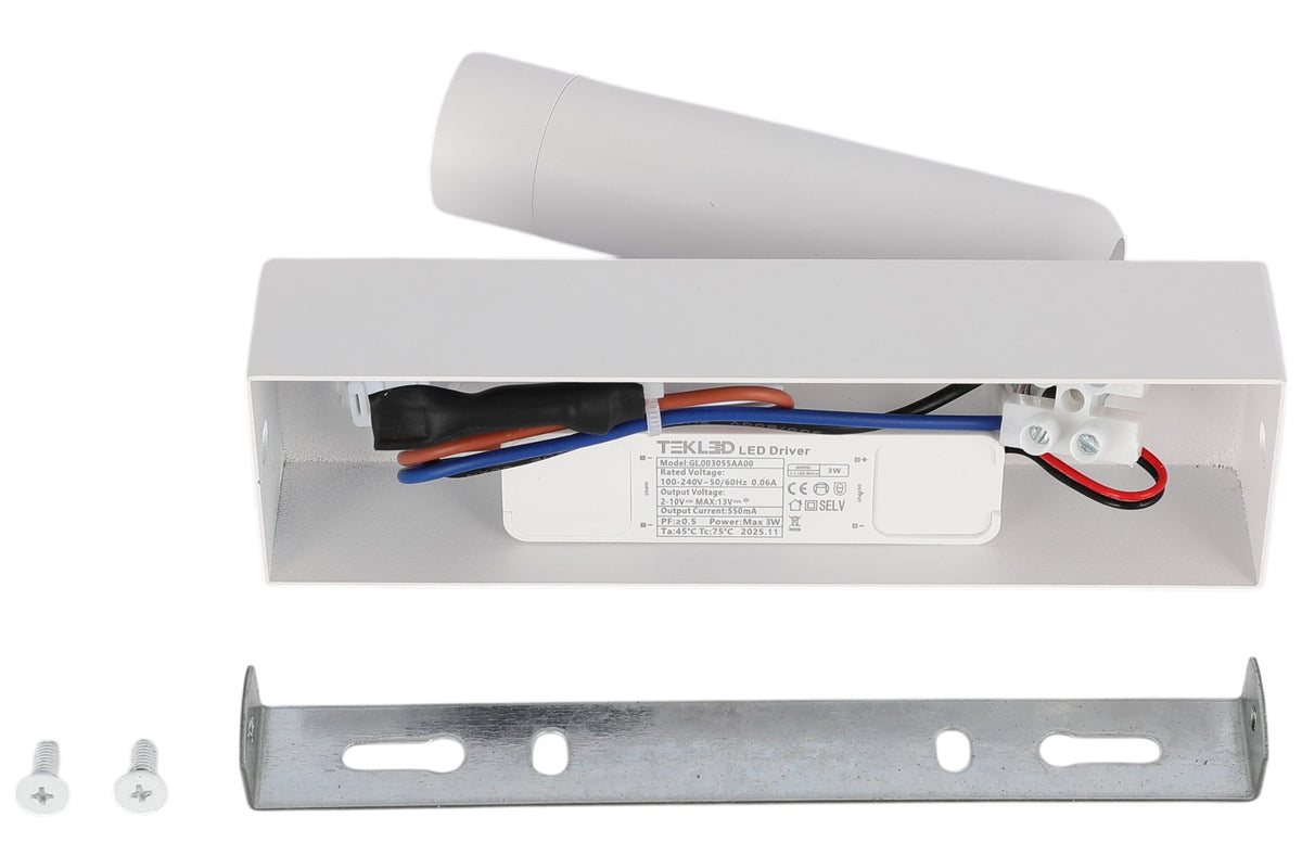 LED Wall Lamp B01 3W 3000K (TEKLED)