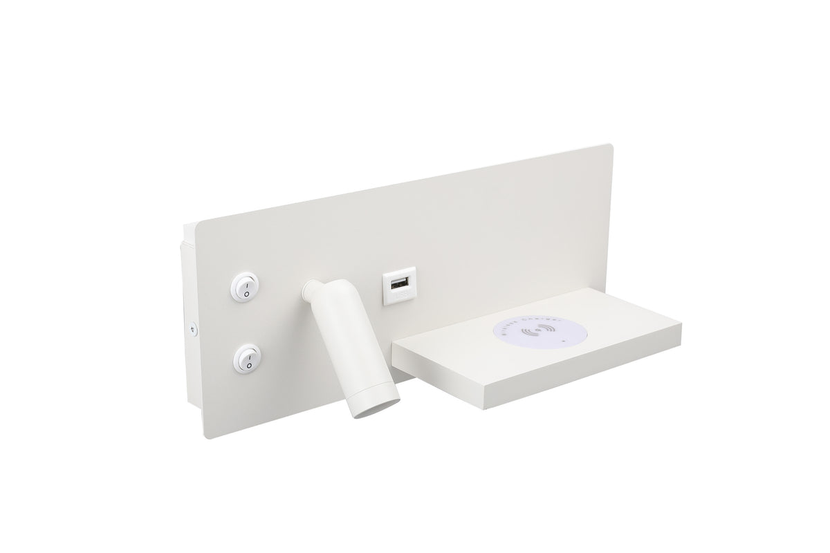 LED Wall Lamp 315 White 12+5W 3000K (TEKLED)